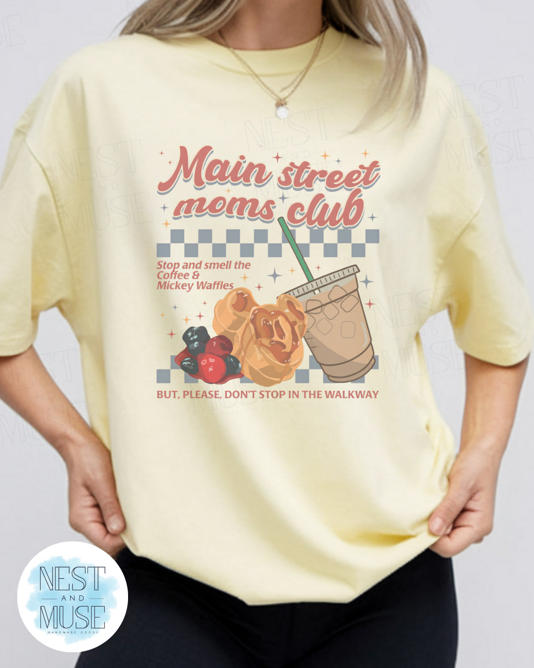 Disney Main Street Moms Club T-shirt