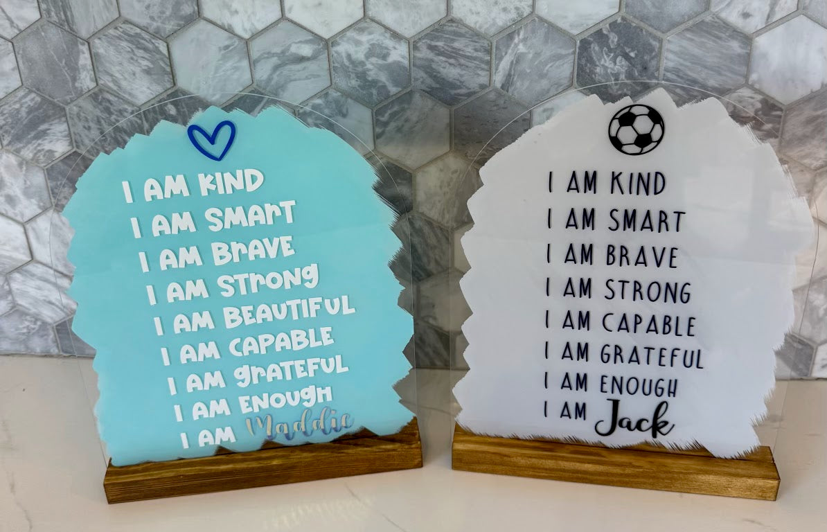 Kids Affirmation Signs
