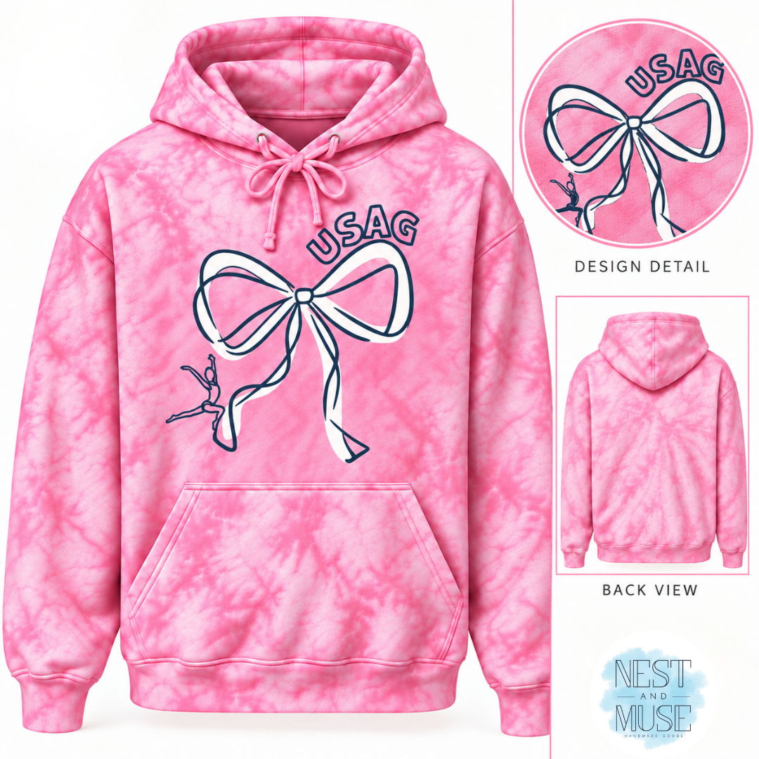 USAG Bow Sweatshirt