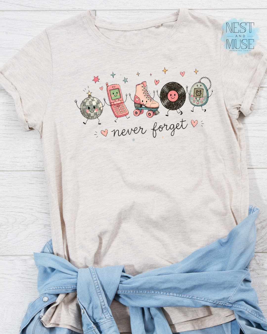 Never Forget 90s T-Shirt